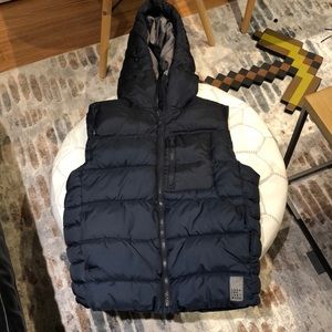 Zara Navy Vest Kid’s 8-9